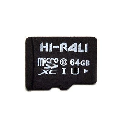 Карта пам`ятi MicroSDXC 64GB Class 10 Hi-Rali (HI-64GBSDCL10-00) HI-64GBSDCL10-00 фото