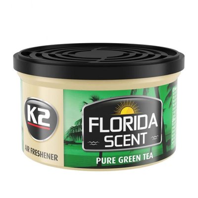 Ароматизатор для салону авто K2 Florida Scent "Чистий зелений чай" 42 г (V87ZHE) V87ZHE фото