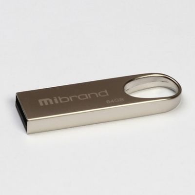 Флеш-накопичувач Mibrand Irbis, USB 2.0, 64GB, Metal Design, Blister 22498 фото