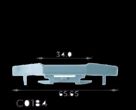 Держатель стекла Toyota, Lexus, Great Wall (7554532020, 75545-32020, 12214) C0184 фото товара