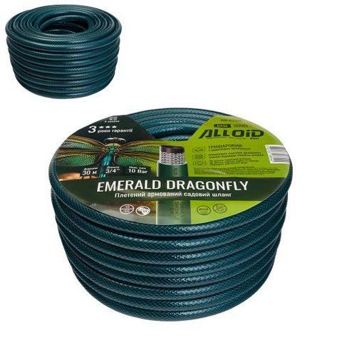 Alloid Base. Шланг армированный 3-х слойный, "Emerald Dragonfly" 3/4" 30м WH-63308 фото товара