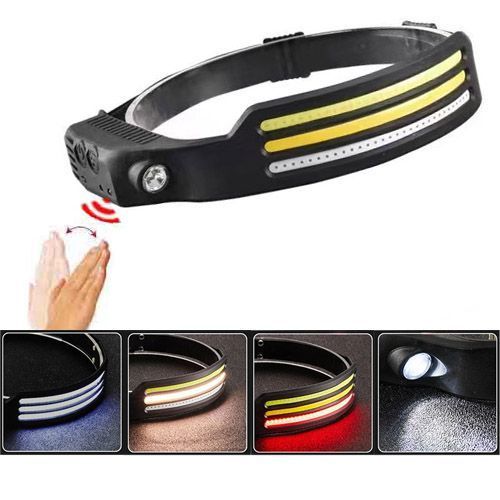 Збільшити фото Ліхтар налобний BL-W689-LM+2COB (white+yellow+red), Motion Sensor, Li-Ion акумулятор, ЗУ Type-C, Box Ліхтар налобний BL-W689-LM+2COB (white+yellow+red), Motion Sensor, Li-Ion акумулятор, ЗУ Type-C, Box BL-W689-LM+2COB фото товару