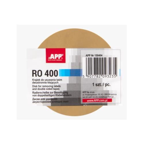 APP Диск для видалення двухсторонього скотчу RO 400, коричневий (150404) 150404 фото