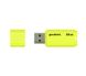 Флеш-накопичувач USB 16GB GOODRAM UME2 Yellow (UME2-0160Y0R11) UME2-0160Y0R11 фото 1