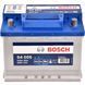 Акумулятор BOSCH 60Ah 12V S4005 R EN540 0092S40050 фото 1