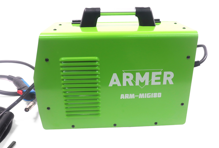 Інверторний зварювальний напівавтомат із захисною маскою  ARM-MIG180 фото