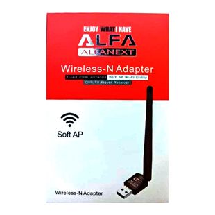 Бездротовий мережний адаптер з антеною Wi-Fi-USB LV-UW11RK-2DB RTL8188, 150Mbps, 2.4 GHz, Win10/8.1/8/7/XP, Mac OSX 10.7~10.10 and Linux, Box LV-UW11RK-2DB фото