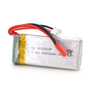 Акумулятор 8*30*63P 25C, 7.4V (2000mAh), 5 контактів 803063P 25C фото