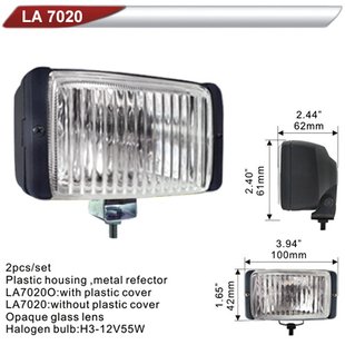 Фара додаткова DLAA 7020-W/H3-12V-55W/100*42мм (LA 7020-W) LA 7020-W фото