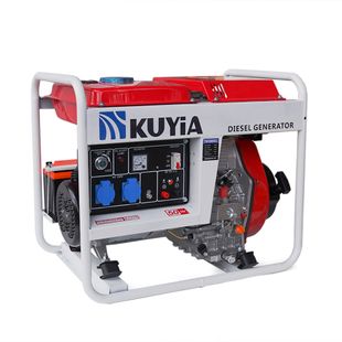 Генератор дизельний Kuyia TM5000CL, однофазний, 110-240V, 50Hz, 4,5-5кВт, об'єм 12,5л KYTM5000CL-1F-220-DA фото