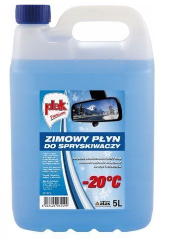 Рідина для склоочисника ZIMOWY PLYN 5л -20&deg;C (омивач) PLAK ATAS 053521 фото товару