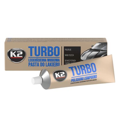 Паста для полірування кузова K2 Turbo Tempo 120 г (EK0011/ EK0010) EK0011/EK0010 фото