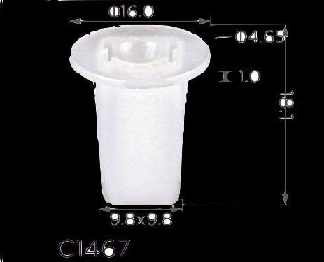 Втулка крепления бампер Nissan, Infiniti (01281-00701, 0128100701, 14334) C1467 фото товара