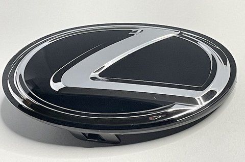 Емблема решітки радіатора Lexus 163x120 mm (чорний/хром) 5314148100, 5314148110 lex010 фото товару