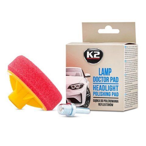 Губка K2 Lamp Doctor Pad для полірування фар (K533) K533 фото товару