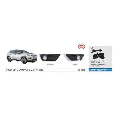 Фари дод. модель JEEP Compass 2017-/JP-141/H8-12V35W/eл.проводка (JP-141) JP-141 фото товару