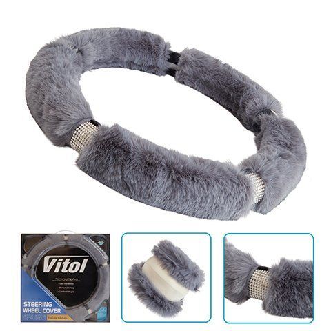 Чехол руля VLOD-24FA6 GY M cер/БО/мех VLOD-24FA6 GY M фото товара