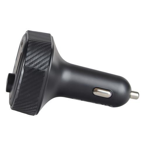 Модулятор FM, VOIN W-3386, 12-24V 2 USB 4.8A, 1 Type C, BT5.0, Hands free, вольтметр W-3386 фото товара