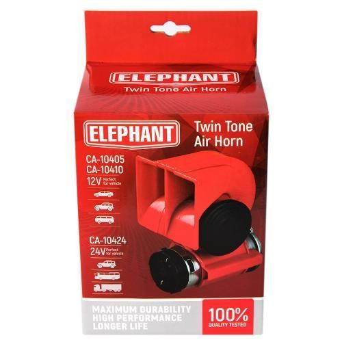 Сигнал повітряний CA-10424/Еlephant/24V/червоний (CA-10424) CA-10424 фото товару