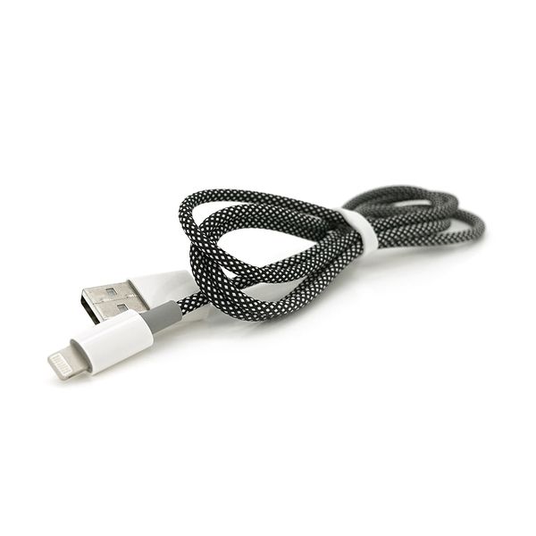 Кабель iKAKU KSC-723 GAOFEI smart charging cable for iphone, Black, довжина 1м, 2.4A, BOX KSC-723-B-L фото