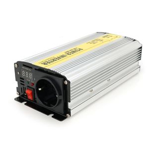 Інвертор напруги RITAR RSC-500, 12V/220V, 500W з правільною синусоїдою, 1xShuko, 1xUSB, клемні дроти, BOX, Q20 RSC-500 фото