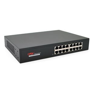 Комутатор Ethernet ONV-H1016 у металевому корпусі, 16*100Мб портів, 270х181х44 мм ONV-H1016 фото