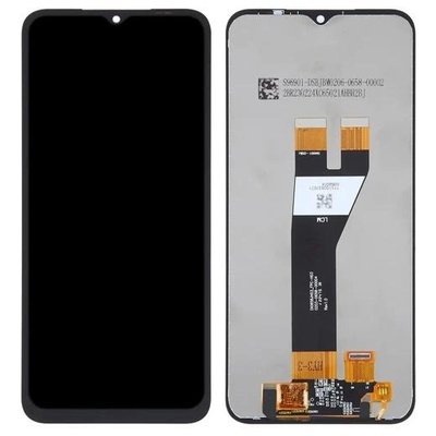Дисплей Samsung SM-A146P Galaxy A14 5G 2023 у зборі із сенсором black service orig (вузький конектор) (L26900) L26900 фото