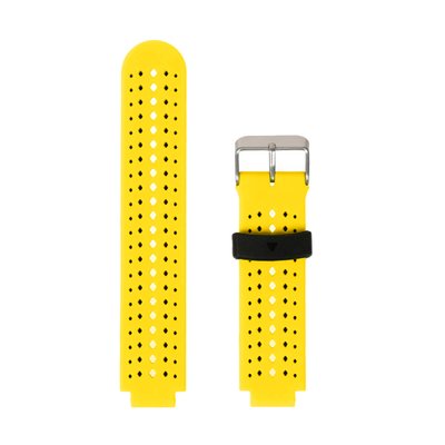 Ремінець для Garmin Universal 16 2Colors Silicone Band Yellow/Black (U16-2CLR-YLBK) U16-2CLR-YLBK фото