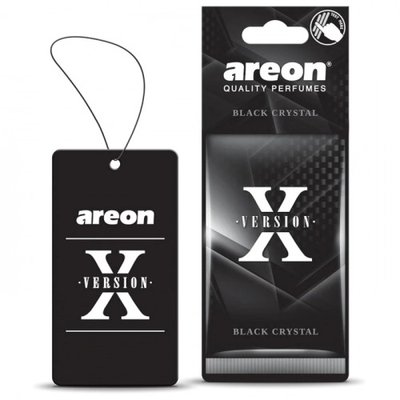 Освіжувач повітря AREON Х-Vervision листок Black Crystal (AXV10) AXV10 фото