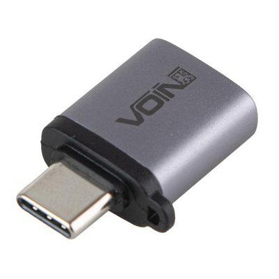 Адаптер OTG VOIN USB 3.0 в Type C Grey (VP-6106) VP-6106 фото