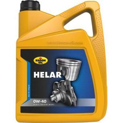 Олива моторна HELAR 0W-40 5л KL 02343 фото товара