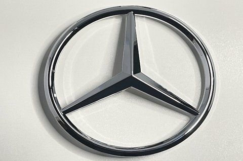 Емблема Mercedes 206 mm (хром) A9068170016/002 meb014 фото товару
