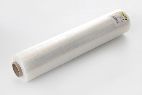 Стретч плівка 500мм, 3кг (20мкм) прозора, втулка 200г UNIFIX SP-50030W фото товару