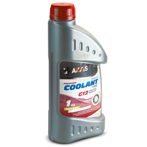 Антифриз Axxis Сoolant G12 канистра 1кг Red (48021029821) AX-2001 фото товара