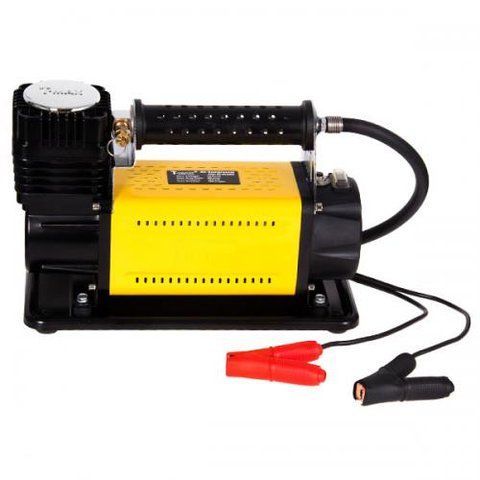 Компресор "T-max" 45A/150psi/160L/min/ клеми/шланг (8016601) 8016601 фото товару