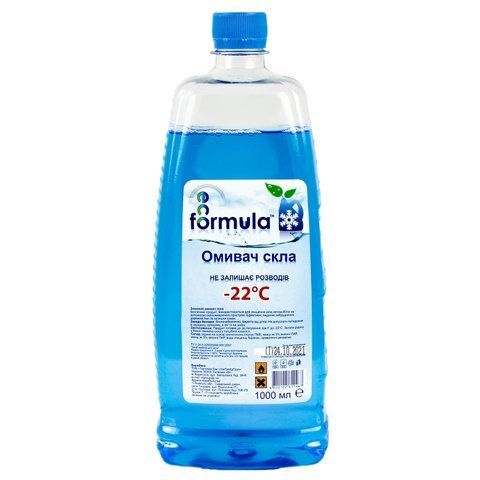 Омивач скла зимовий EcoFormula -22 &deg;С "Морський бриз" 1 л 012003 фото товару