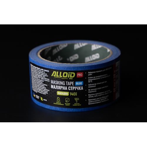 Alloid Pro. Лента малярная фасадная синяя 48мм х 20м, 140мкм MTB-1404820 фото товара