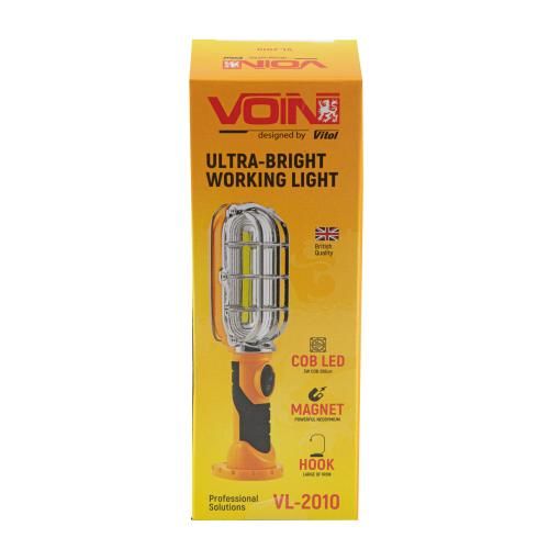 Переносна лампа VOIN VL-2010, LED COB 3W/ 250Lm, 3xAA (не в комплекті) (VL-2010) VL-2010 фото