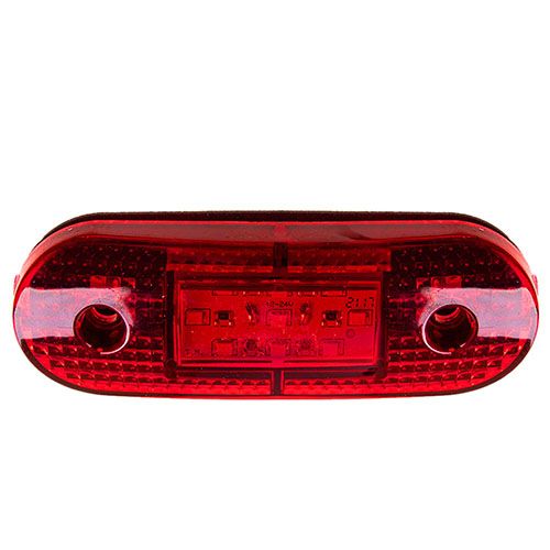 Повторювач габариту (палець овал) 9 LED 12/24V червоний (EK-131-red) EK-131-red фото