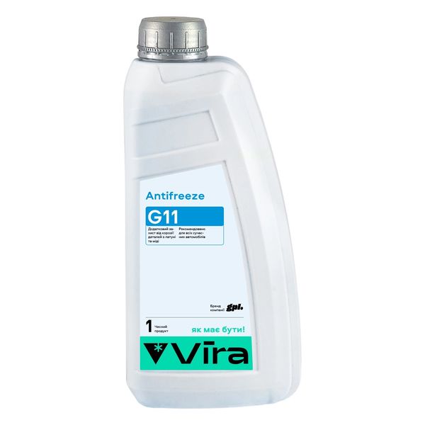 Рідина охолоджуюча VIRA -40 °C G11 синя 1кг (VI0020) VI0020 фото