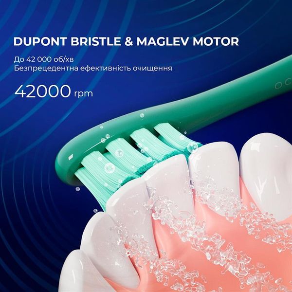 Умная зубная электрощетка Oclean X Pro Mist Green (OLED) (Международная версия) (6970810551471) 6970810551471 фото