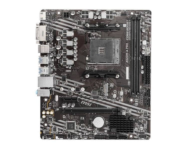 Материнська плата MSI A520M-A Pro Socket AM4 A520M-A Pro фото