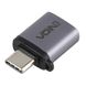 Адаптер OTG VOIN USB 3.0 в Type C Grey (VP-6106) VP-6106 фото 1