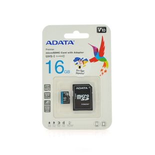 Карта пам'яті A-DATA microSDHC Class 10 UHS-I, 16GB microSDHC-AD/16 фото