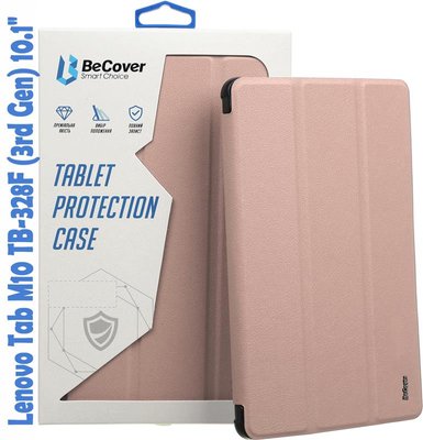 Чохол-книжка BeCover Smart для Lenovo Tab M10 TB-328F (3rd Gen) 10.1" Rose Gold (708288) 708288 фото