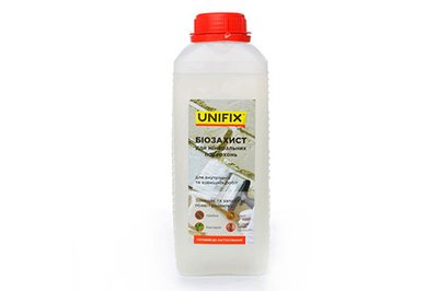 Биозащита грунтовка-пропитка 1кг UNIFIX 951151 фото