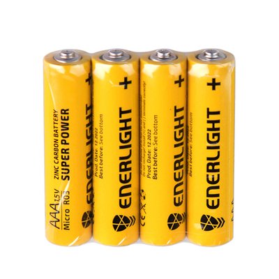 Батарейка Enerlight 1.5V сольова R03 (tr) AAA (4823093502116) 4823093502116 фото