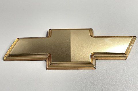 Емблема Chevrolet 210x76 mm (золото/більше) ch002 фото товару