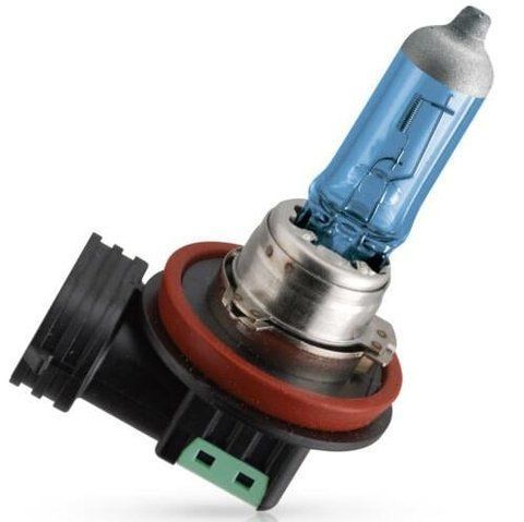 Автолампа галогенова H11 12V 55W 4300K PGJ19-2 CRISTALVISION - З КОЛБОЮ БЛАКИТНОГО КОЛЬОРУ 2XH11 + 2XW5W 12362CVSM фото товара