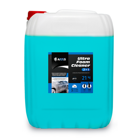 Піна активна Axxis Ultra Foam Cleaner 3в1 каністра 20 л (axx-393-20) axx-393-20 фото товару